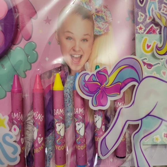 jojo siwa toys 5 unicorn jojo siwa kit stickers coloring poshmark